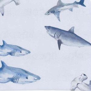 Fabric by the Yard - sharks