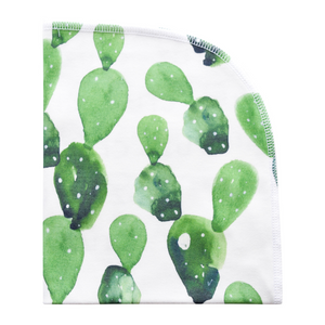 Organic Blanket - cactus