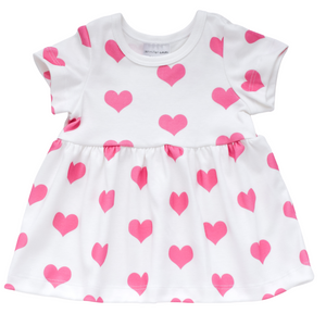 Sleeved Dresses - hearts (2 colors)