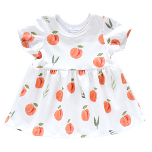 Sleeved Dresses - peaches