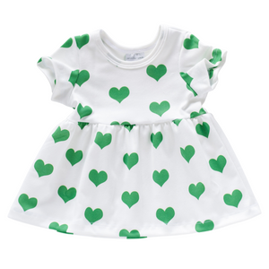 Sleeved Dresses - hearts - St. Patrick's Day