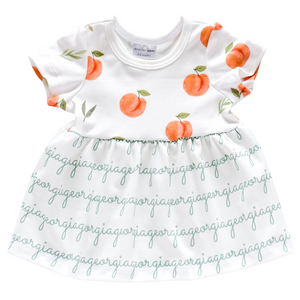 Personalized Sleeved Dresses - peaches