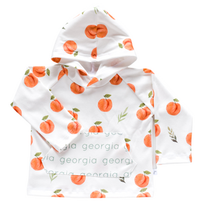 Personalized Pocket Hoodie - peaches