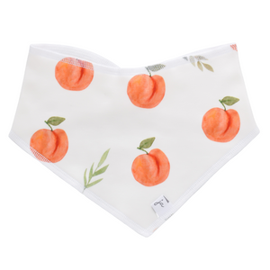 Bandana Bib - peaches