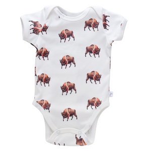 Snapped Bodysuit - bison