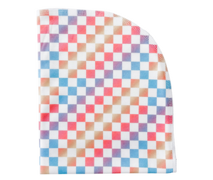 Organic Blanket - sorbet checkered (Limited Edition)