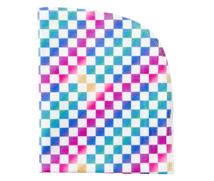 Organic Blanket - miami checkered (Limited Edition)