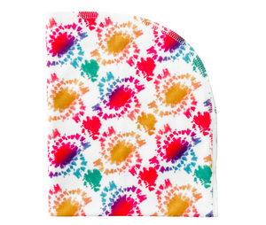 Organic Blanket - caribbean tie-dye (Limited Edition)