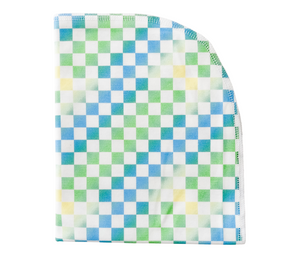 Organic Blanket - seaside checkered (Limited Edition)
