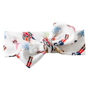 Organic Knotted Headwrap - nutcrackers