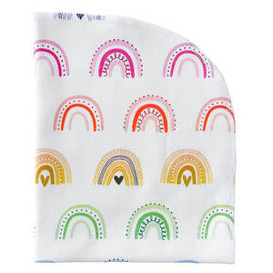 Organic Blanket - over the rainbow