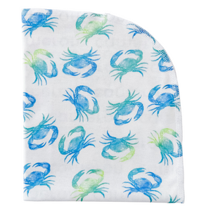 Organic Blanket - crabs