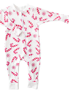 Organic Jumper - candy canes