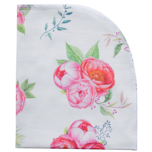 Organic Blanket - peony