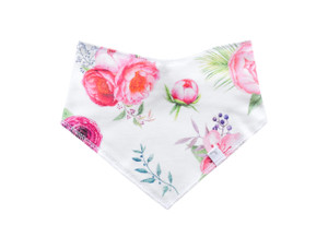 Bandana Bib  - peony