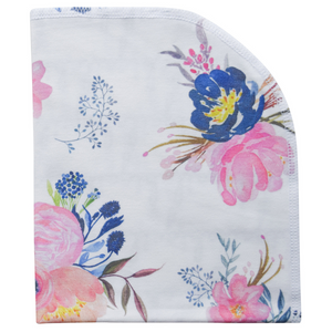 Organic Blanket - midnight blush