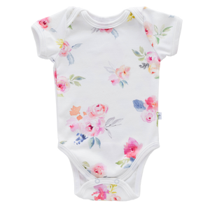 Snapped Bodysuit - blooming garden