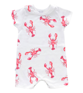 Shorts Romper - lobsters