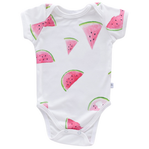 Snapped Bodysuit - watermelon