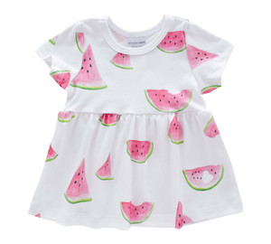 Sleeved Dress - watermelon 