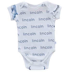 Personalized Snapped Bodysuit - sharks