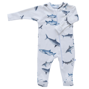Zip Footie - sharks