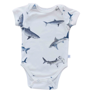 Snapped Bodysuit - sharks