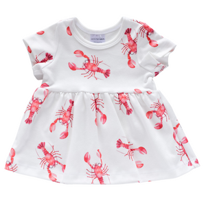 Sleeved Dress - lobsters