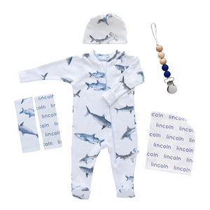Personalized Hospital Essentials Combo - sharks
