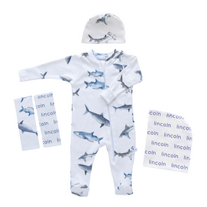 Personalized Hospital Essentials Combo - sharks