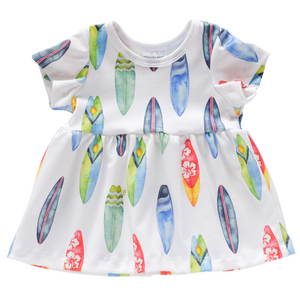 Sleeved Dress - surf boards