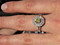 Size 7; 0.73 ct GIA certified fancy intense yellow diamond; Ring TCW 1.34 cts - details below