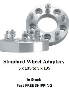 Wheel Adapters 5x135 to 5x135 (pair of 2)