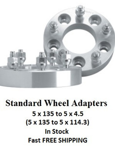 Wheel Adapters 5x135 to 5x4.5 (pair of 2)