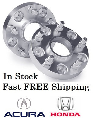 2 pcs 5x114.3 Wheel Adapters Spacers 5 Lug Bolt 2/" Inch 5x4.5 Fits Acura 12x1.5