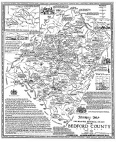 Map - Bedford County