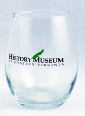 History Museum Stemless Wine Glass
