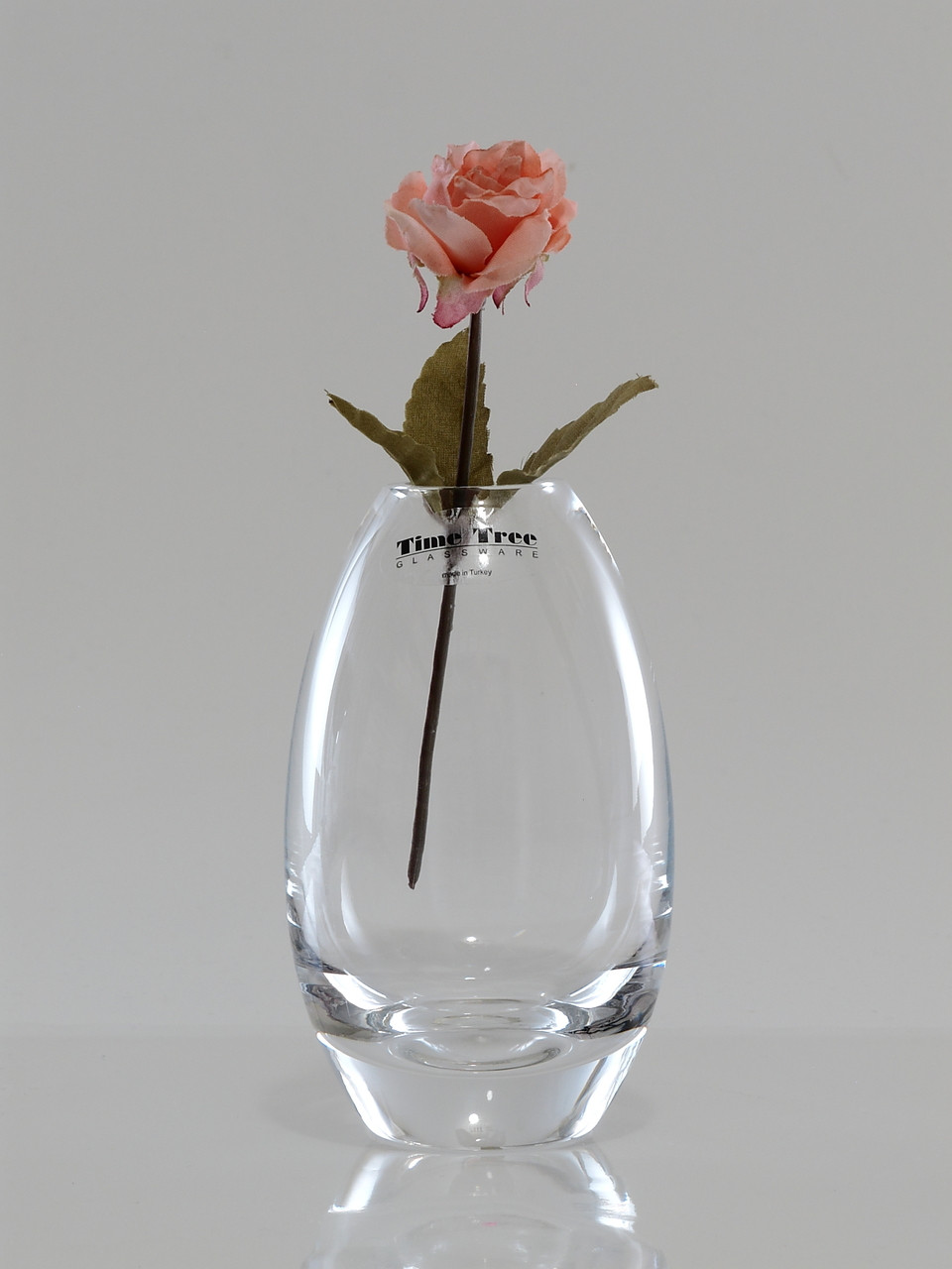 Time Tree Mini Egg Polish Glass Vase H12cm D7.5cm panora