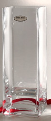Time Tree Square Polish Glass Vase H27.5cm 9cm x 9cm