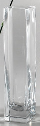 Time Tree Square Turkish Glass Vase H30 cm 6cm x 6cm