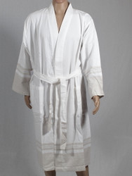 Lykia beige bathrobe