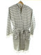 CHEVRON beachrobe bathrobe gray