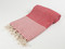 BASKET WEAVE Turkish Towel Red