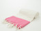 Herringbone Turkish Towel Pink