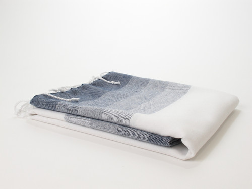 Tango Turkish Towel Navy