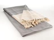 Diamond Throw Blanket Gray