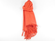River Shawl Scarf Orange