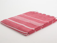 Classic Turkish Towel Peshtemal Red