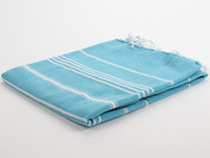 Classic Turkish Towel Peshtemal Turquoise