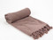 Golf Turkish Towel Peshtemal Brown